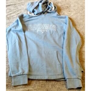 Frankenmuth Michigan Hoodie Women's Blue Embroidered Size Medium